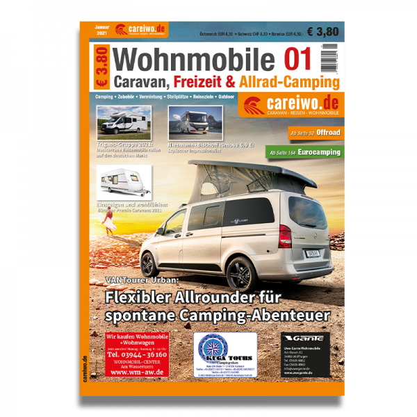 Wohnmobile - Ausgabe 01 / 2021