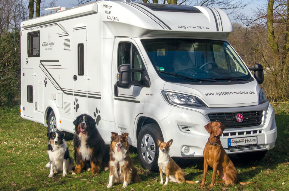 4pfoten-mobile: Wohnmobile für Urlaubsspaß mit Hund