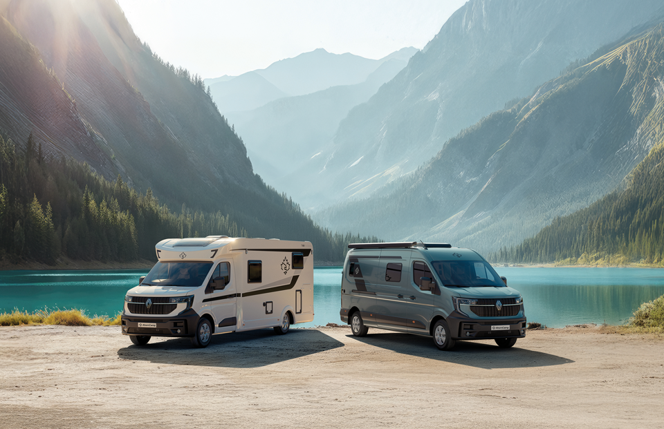 Die neuen Ahorn Camp Reisemobile auf Renault Master Basis