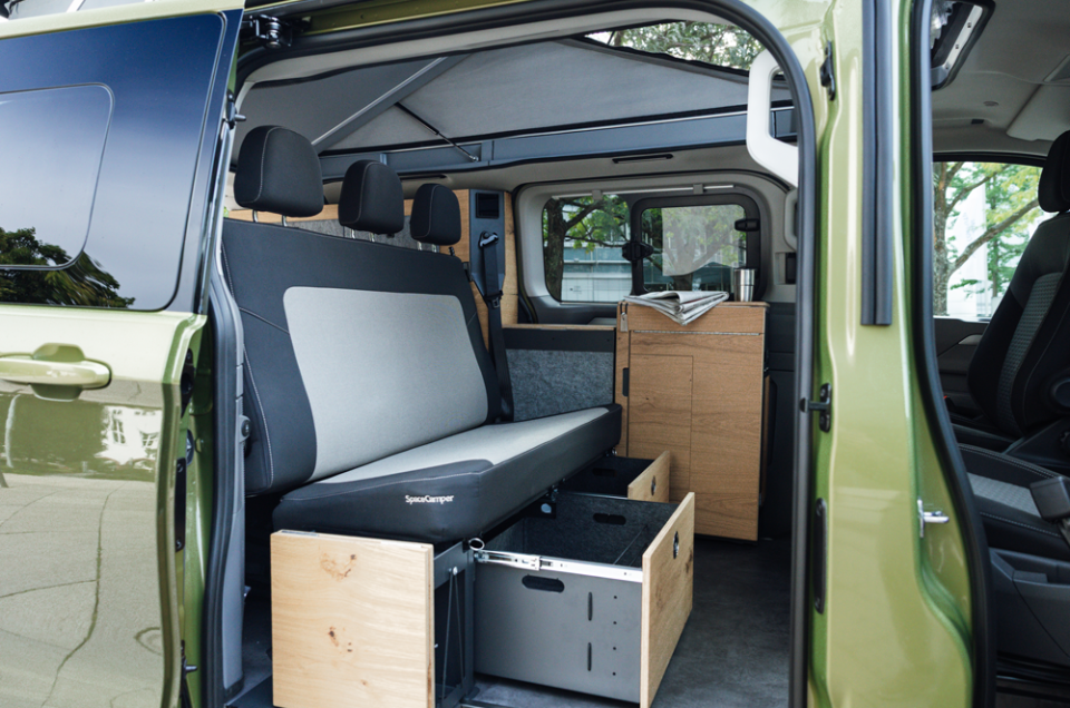 SpaceCamper Classic+ Ausbau jetzt auch im neuen VW Caravelle