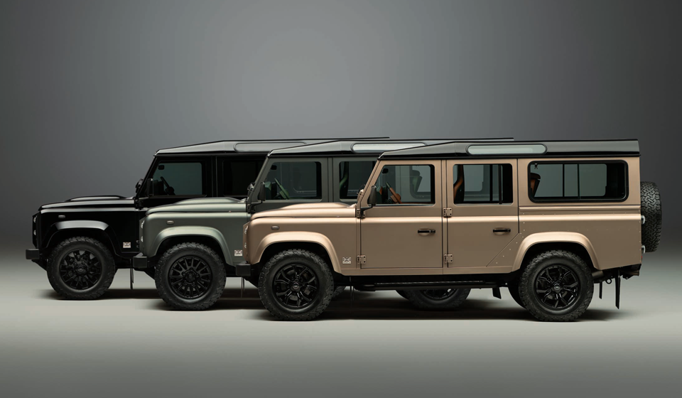 OCTA-Farben für den Classic Defender V8