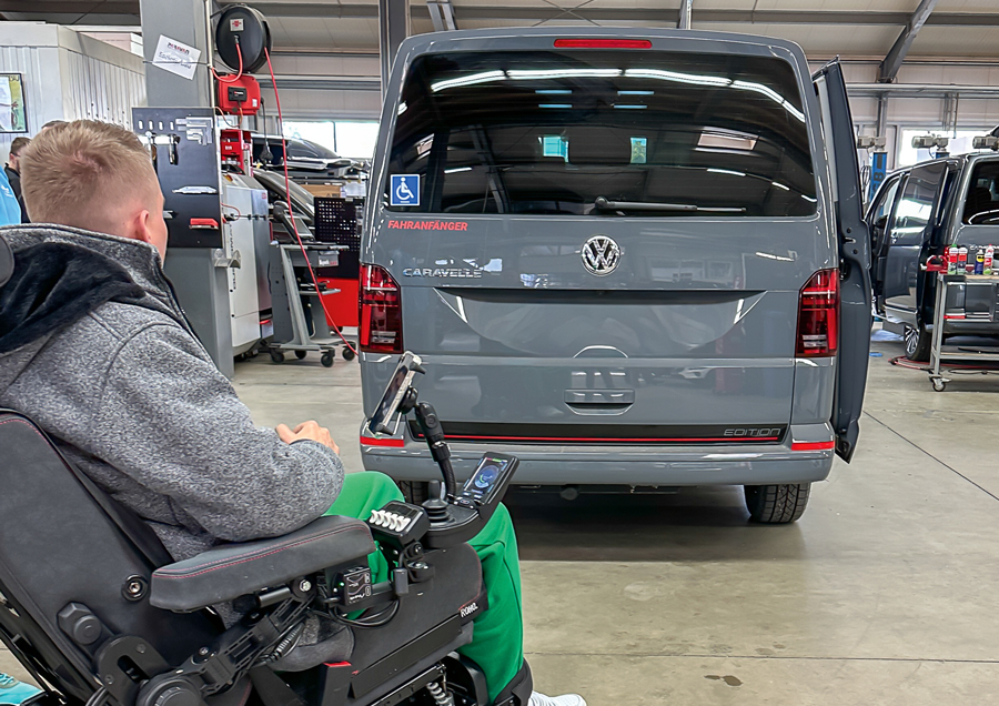 VW T6.1 mit Paravan-Umbau