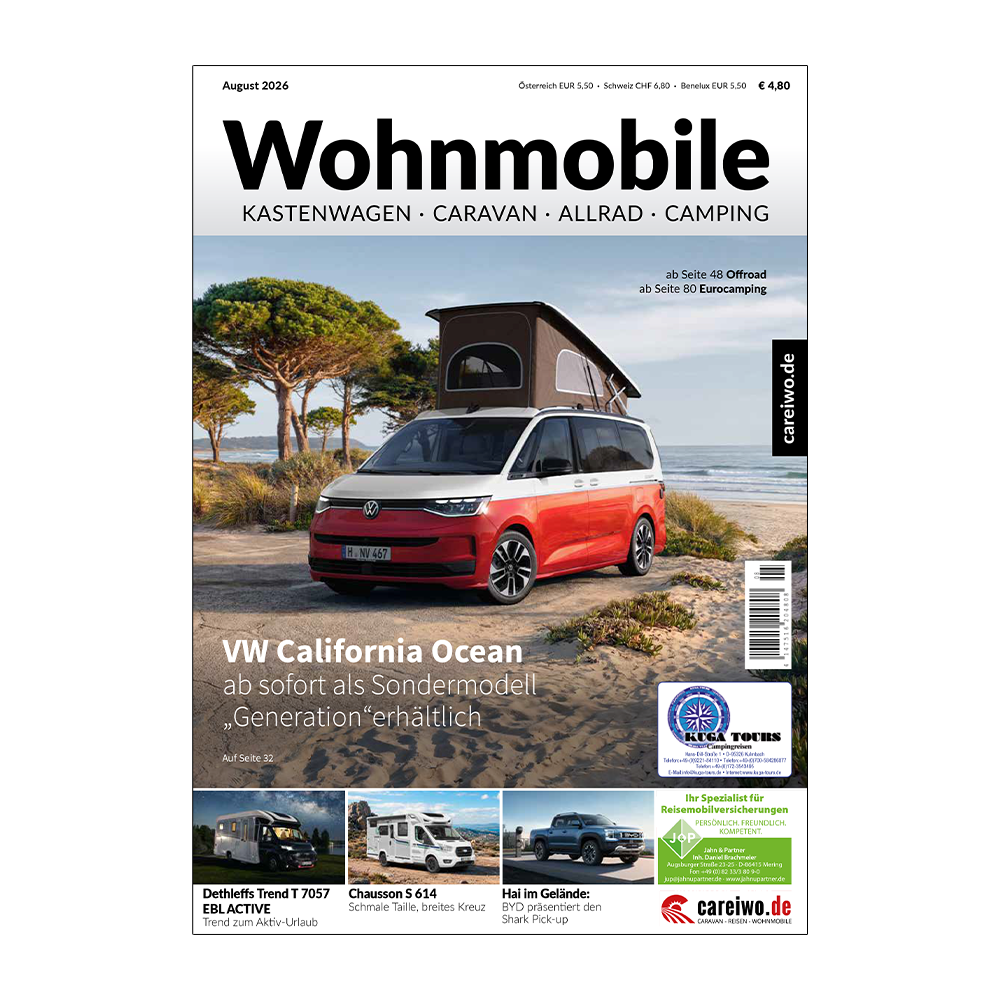 Wohnmobile - Ausgabe 08 / 2026