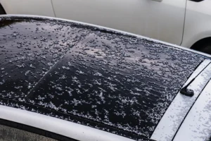 Hagelschaden am Auto